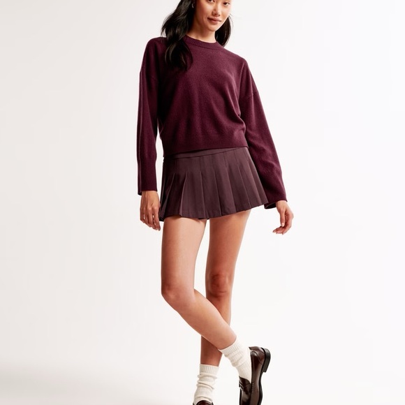 Abercrombie & Fitch cashmere crew sweater bnwt - Picture 3 of 3